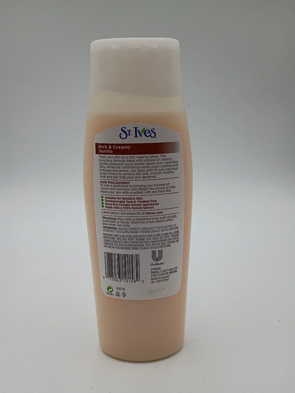 st Ives vanilla 5oz